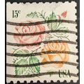 Stamp United States SG1729 1978 15c Roses Used