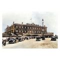 ptc2836 - Lancs - People arrive at London Rd. R...