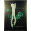 1960 Burlington Bur-mil Cameo Shapemaker Stockings Advertisement