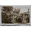 vintage postcard Castle Entrance Lincoln