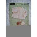 Vintage: Hayfield 976 matinee coat, 3 ply, 4 pl...