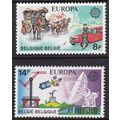 Belgium 1979 SG 2557-8 UMM Europa/CEPT (G-251 (...