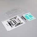 1/12 Losi Chevy Clear Body For Losi NASCAR 1/12...
