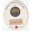 BEER MAT - MITCHELLS BREWERY - SPOONER - (Cat N...