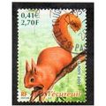 FRA 2001 2,70F 'ANIMALS' FINE USED (EBID20-261)