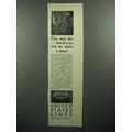 1930 United States Lines Cruise Ad - One More Dive