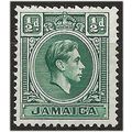 Jamaica 1938 SG121 1/2d Blue-Green Mounted Mint...