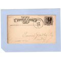 New Jersey Camden Penny Post Card Requesting Ap...
