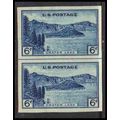 761 6c Crater Lake Very Fine MNH Hor Line Vert ...