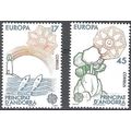 Andorra Español 1986 Michel 188 - 189 Neuf ** C...