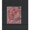 GB.SG327 1d Scarlet.Fine Used.Jun25a