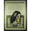 1940 Goodyear Double Eagle Airwheel Tire Ad - W...