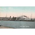 Sandon Dock Liverpool Including Ships & Tugs Po...