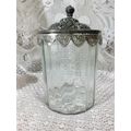 Glas Bonboniere, ø14cmx20cm, Bonbonglas, mit ve...