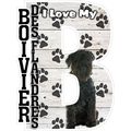 I Love My Bouvier Des Flandres Fridge Magnet