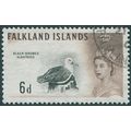 Falkland Islands 1960 6d black & sepia SG 200 used