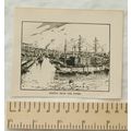 Vintage engraving - Bristol from the Docks