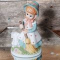 UCGG Japan Figurine - Country Girl with Broom &...