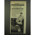 1956 Zero King Bushmaster Coat Ad - Typically Z...