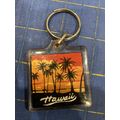 Very colorful vintage Hawaii keychain Red Orang...