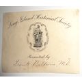 Long Island Historical Society Ex-Libris Bookplate