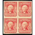 320, Mint NH 2¢ VF Block of Four Stamps SCV $13...