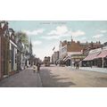 E273 CLAPHAM HIGH STREET. . PRINTED POSTCARD