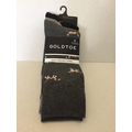 NEW GOLDTOE Edition Mens Dogs Crew Socks, 3-Pac...