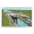 Postcard US Navy USN USS Maryland battleship Ga...