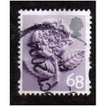 ENGLAND 68P 'TUDOR ROSE' (EN16) FINE USED (EBID...