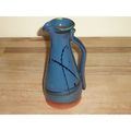 Attractive Blue Glazed Studio Pottery Jug - Marked