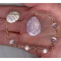 Chakracord Handmade Gemstone Pendulum Reflectin...