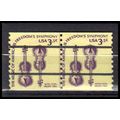 1813a 3.5c Violins Fine MNH Dry Gum CLP PreCnx ...