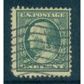 Used 331 1c Benjamin Franklin Barely Clears A06626