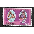 NIGERIA 1976 CENTENARY OF TELEPHONE 18K GONG & ...