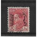 Iraq.O195 8f King Ghazi I (Red).Fine Used.Nov21