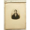 Vintage engraving - George Thomson esq.