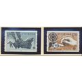 Sweden Stamps Scott #1278 To 1279, Mint Hinged