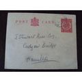 1930 GB KGV Stationery Postcard Cadzow Bridge A...