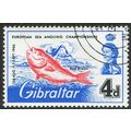 Gibraltar 1966 European Sea Angling 4d Rosine B...