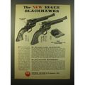 1968 Ruger Blackhawk Revolvers Advertisement
