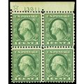 538, Mint NH 1¢ Plate Block of Four - Stuart Katz