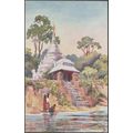 Pagoda on the Irrawaddy near Mandalay, c.1910s ...