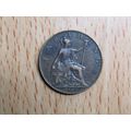 GB 1902 Edward VII Farthing Coin
