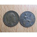 GB 1908 Edward VII Farthing Coin