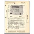 EMERSON model 591 6 tube AM radio receiver Sams...