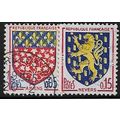 1962 Michel 1406/1407 - fine used (o)