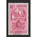 VENEZUELA 1951 AIR COAT OF ARMS FED DISTRICT CA...