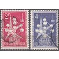 Belgique 1957 Michel 1054 - 1055 O Cote (2008) ...