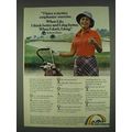 1978 AMF Golf Ad - Roberta Peters